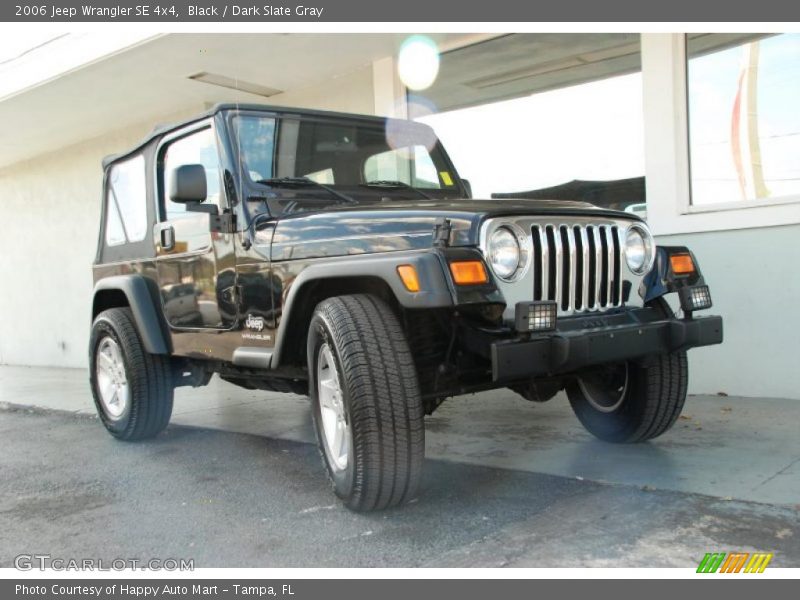 Black / Dark Slate Gray 2006 Jeep Wrangler SE 4x4