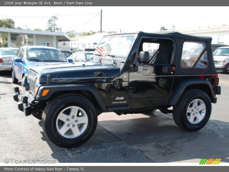 Black / Dark Slate Gray 2006 Jeep Wrangler SE 4x4