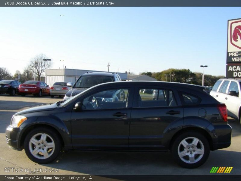Steel Blue Metallic / Dark Slate Gray 2008 Dodge Caliber SXT