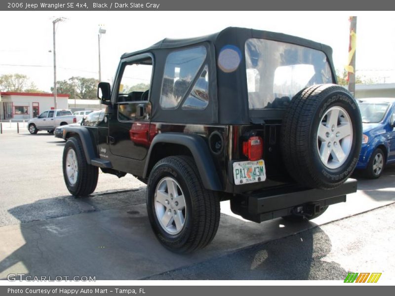Black / Dark Slate Gray 2006 Jeep Wrangler SE 4x4