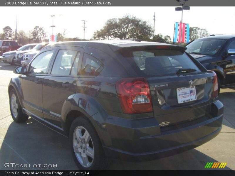 Steel Blue Metallic / Dark Slate Gray 2008 Dodge Caliber SXT