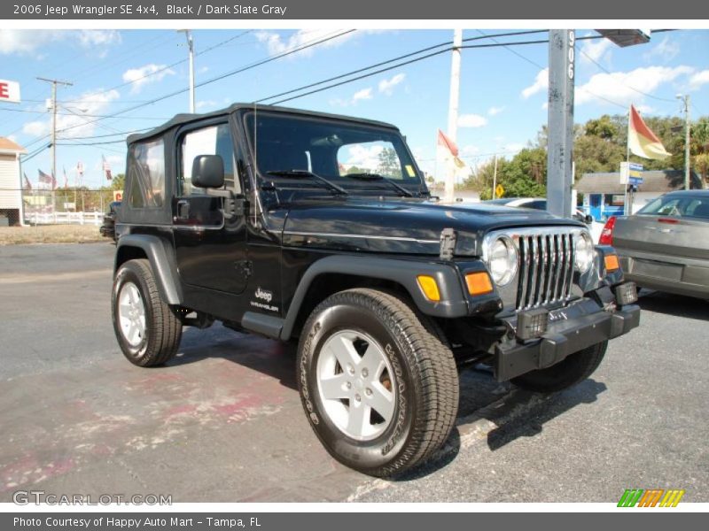 Black / Dark Slate Gray 2006 Jeep Wrangler SE 4x4