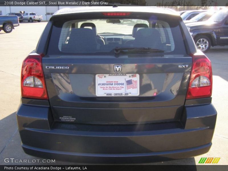 Steel Blue Metallic / Dark Slate Gray 2008 Dodge Caliber SXT