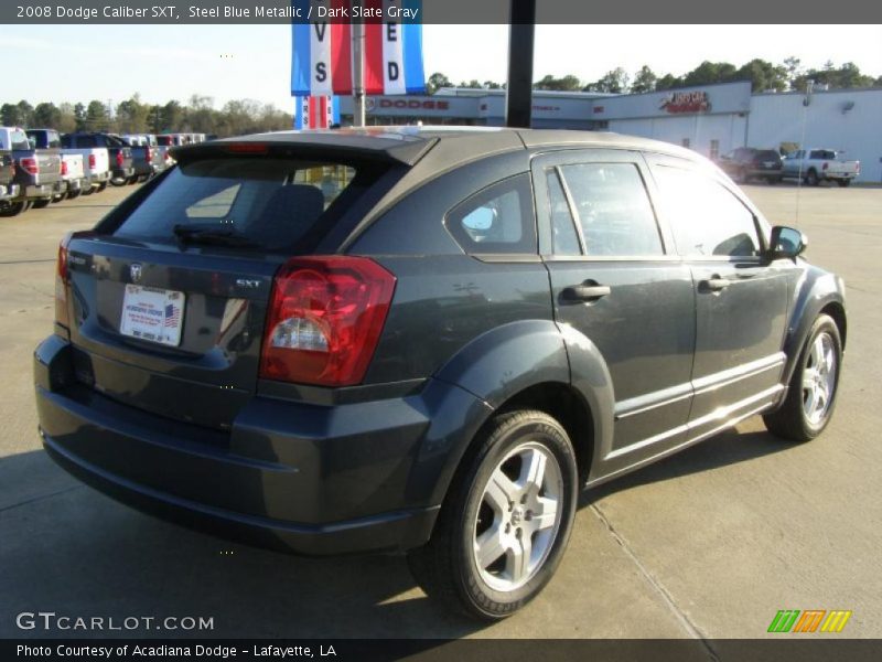 Steel Blue Metallic / Dark Slate Gray 2008 Dodge Caliber SXT