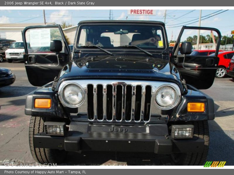 Black / Dark Slate Gray 2006 Jeep Wrangler SE 4x4