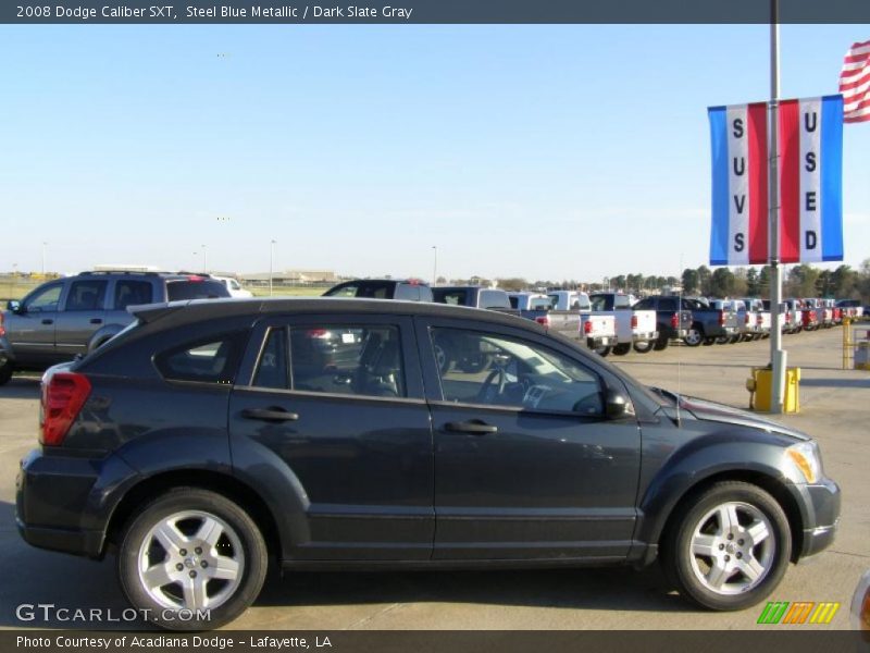 Steel Blue Metallic / Dark Slate Gray 2008 Dodge Caliber SXT