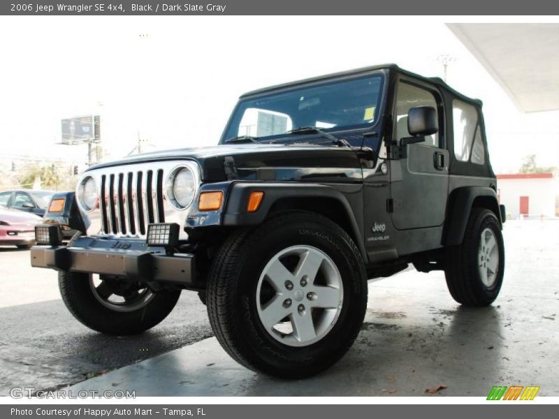 Black / Dark Slate Gray 2006 Jeep Wrangler SE 4x4