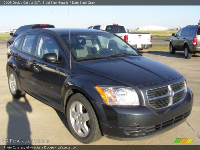 Steel Blue Metallic / Dark Slate Gray 2008 Dodge Caliber SXT
