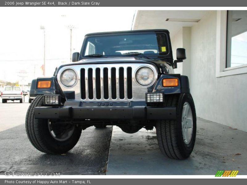 Black / Dark Slate Gray 2006 Jeep Wrangler SE 4x4