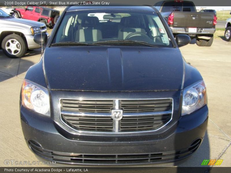 Steel Blue Metallic / Dark Slate Gray 2008 Dodge Caliber SXT