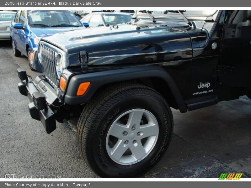 Black / Dark Slate Gray 2006 Jeep Wrangler SE 4x4