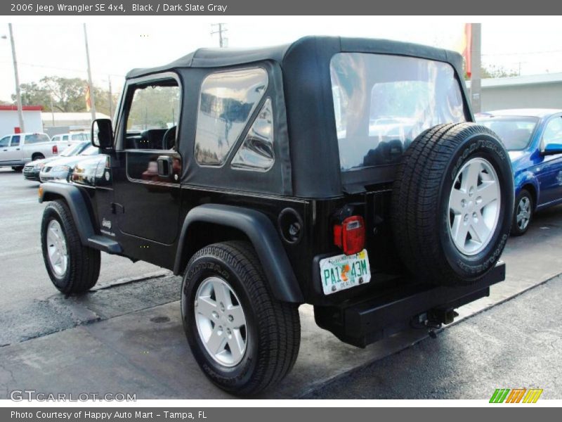 Black / Dark Slate Gray 2006 Jeep Wrangler SE 4x4