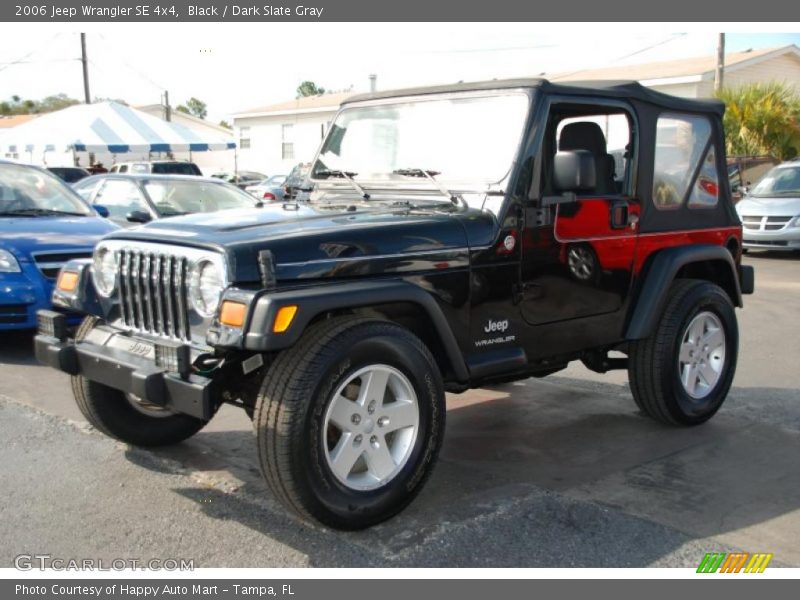 Black / Dark Slate Gray 2006 Jeep Wrangler SE 4x4