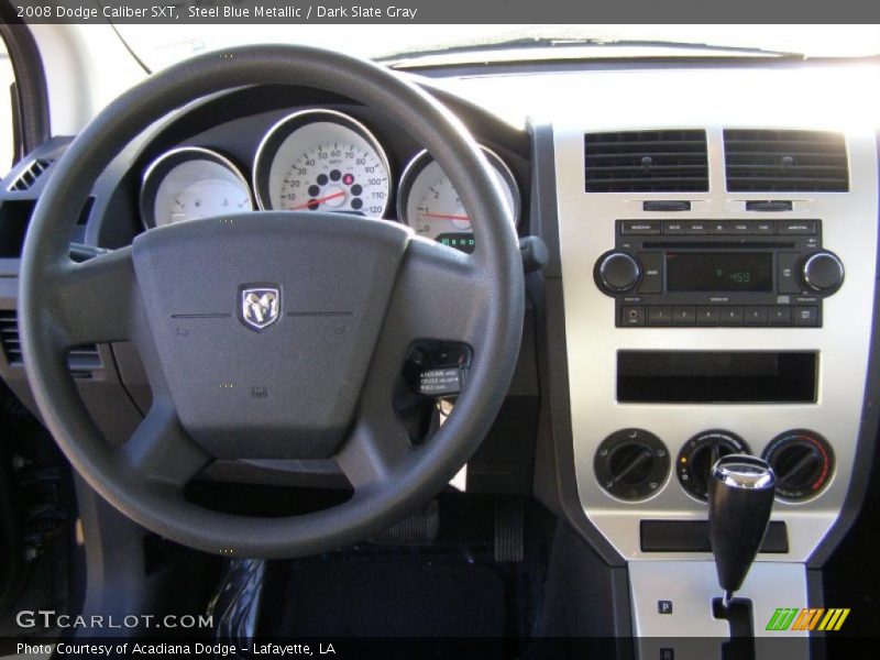 Steel Blue Metallic / Dark Slate Gray 2008 Dodge Caliber SXT