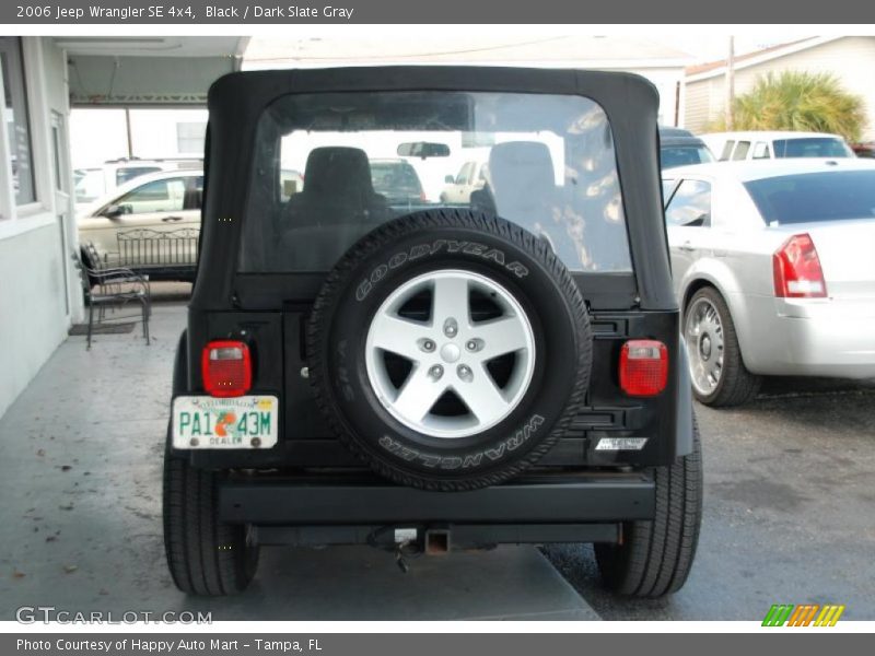 Black / Dark Slate Gray 2006 Jeep Wrangler SE 4x4