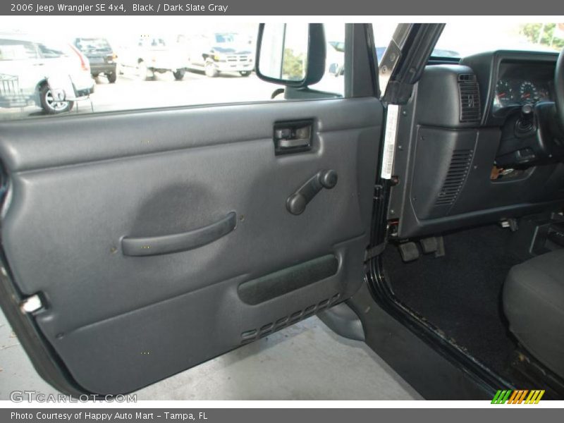 Black / Dark Slate Gray 2006 Jeep Wrangler SE 4x4