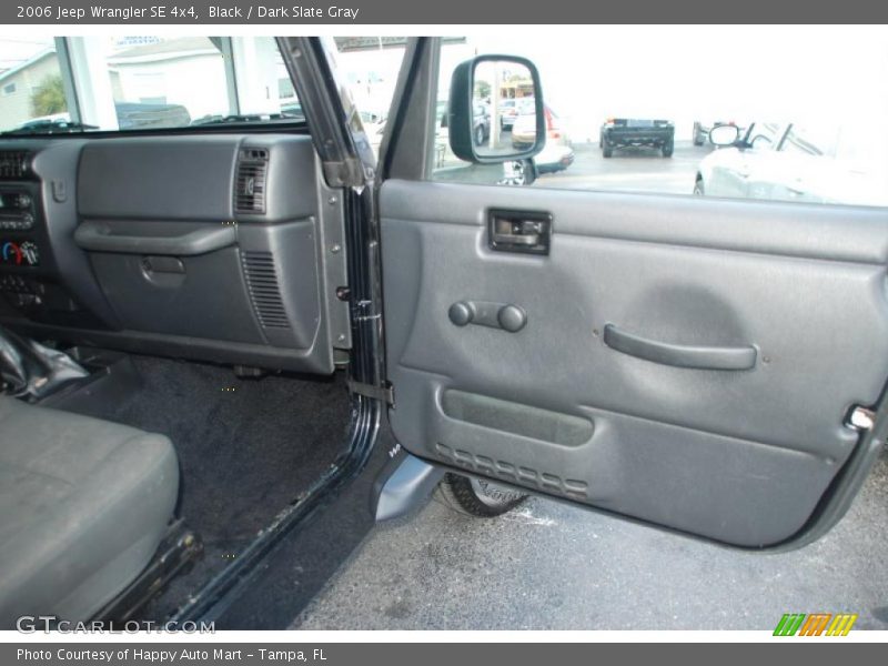 Black / Dark Slate Gray 2006 Jeep Wrangler SE 4x4