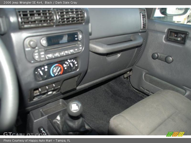 Black / Dark Slate Gray 2006 Jeep Wrangler SE 4x4