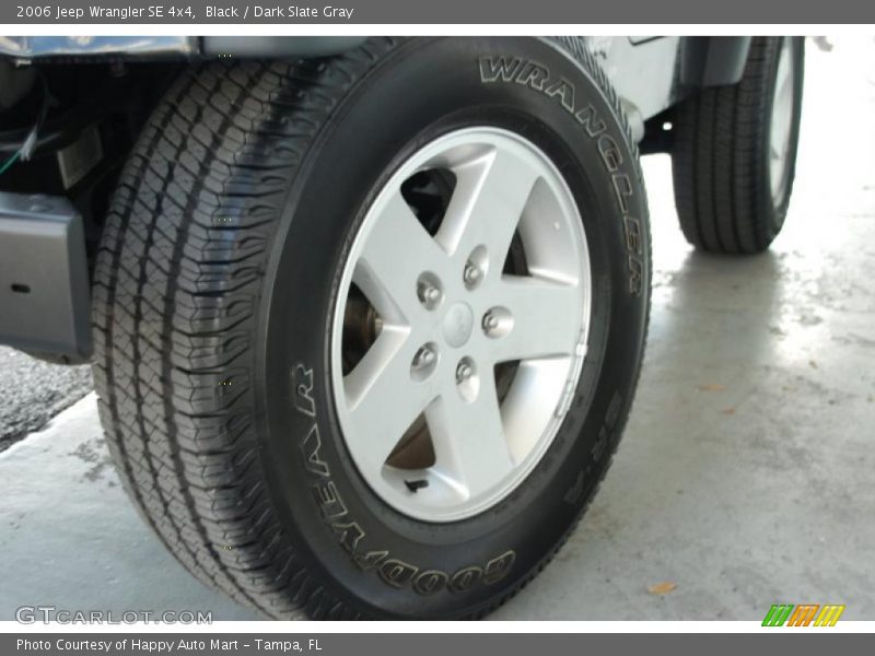 Black / Dark Slate Gray 2006 Jeep Wrangler SE 4x4