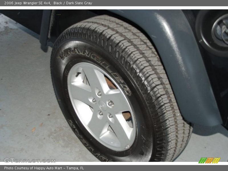 Black / Dark Slate Gray 2006 Jeep Wrangler SE 4x4