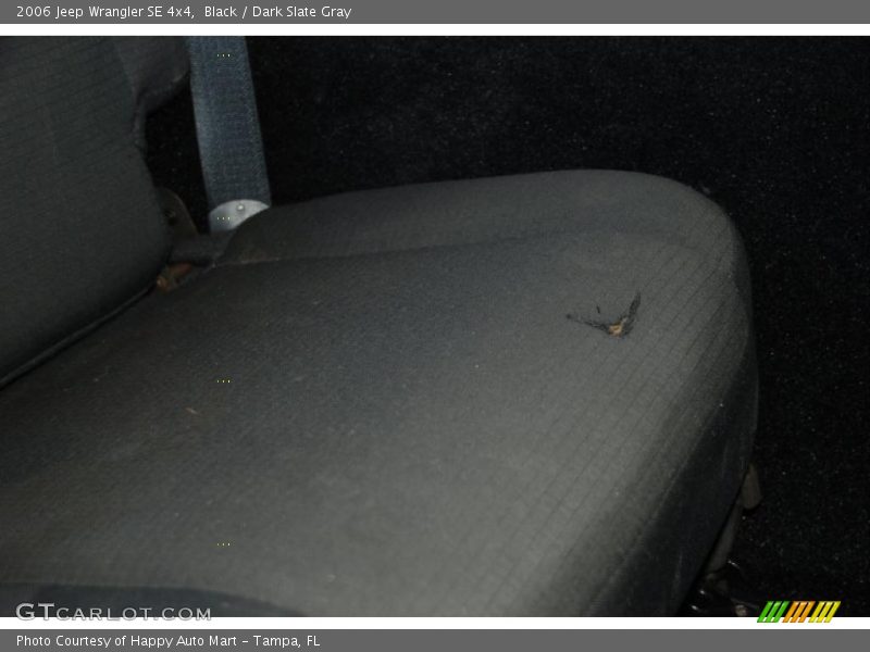 Black / Dark Slate Gray 2006 Jeep Wrangler SE 4x4
