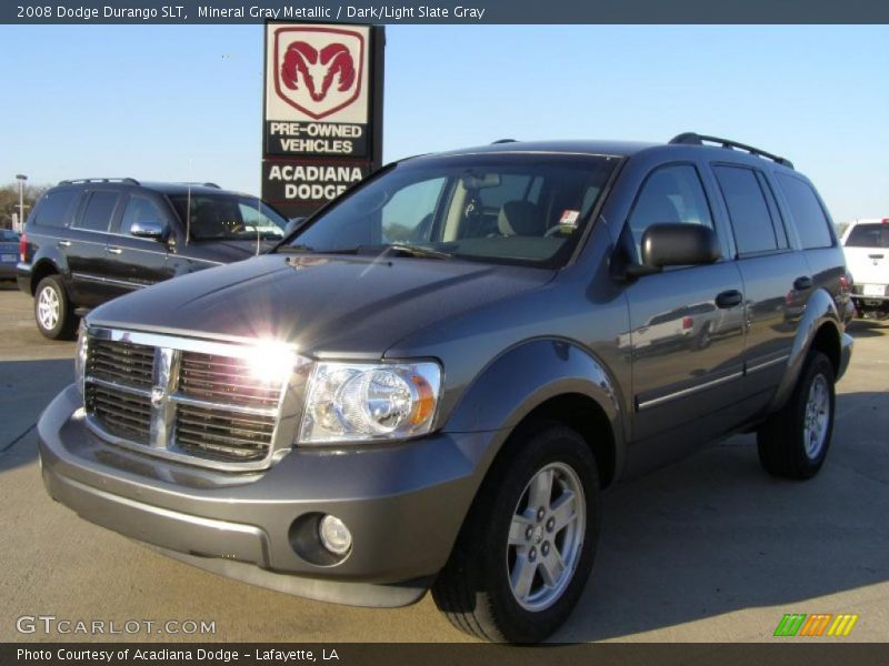 Mineral Gray Metallic / Dark/Light Slate Gray 2008 Dodge Durango SLT