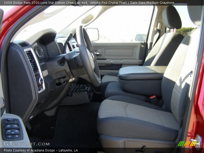 Inferno Red Crystal Pearl / Dark Slate/Medium Graystone 2009 Dodge Ram 1500 Lone Star Edition Crew Cab 4x4