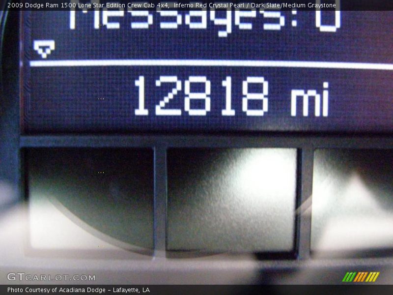 Inferno Red Crystal Pearl / Dark Slate/Medium Graystone 2009 Dodge Ram 1500 Lone Star Edition Crew Cab 4x4