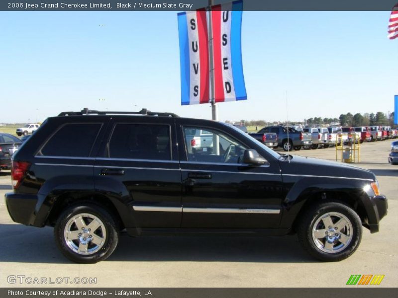 Black / Medium Slate Gray 2006 Jeep Grand Cherokee Limited