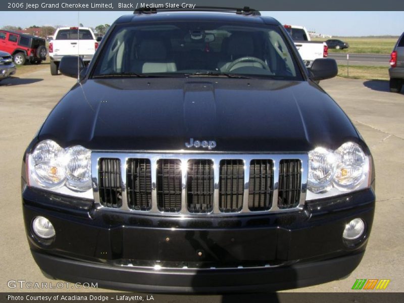 Black / Medium Slate Gray 2006 Jeep Grand Cherokee Limited