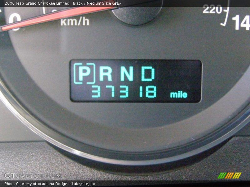 Black / Medium Slate Gray 2006 Jeep Grand Cherokee Limited