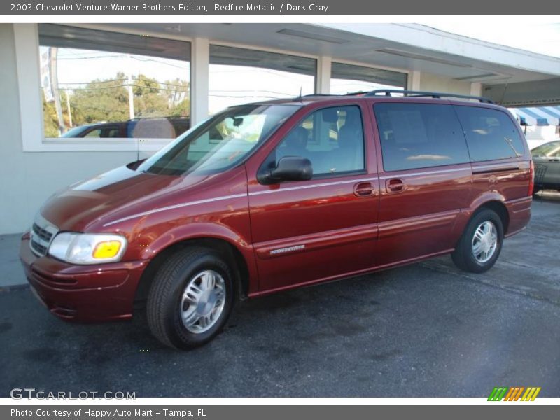 Redfire Metallic / Dark Gray 2003 Chevrolet Venture Warner Brothers Edition