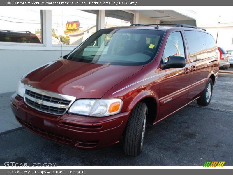 Redfire Metallic / Dark Gray 2003 Chevrolet Venture Warner Brothers Edition