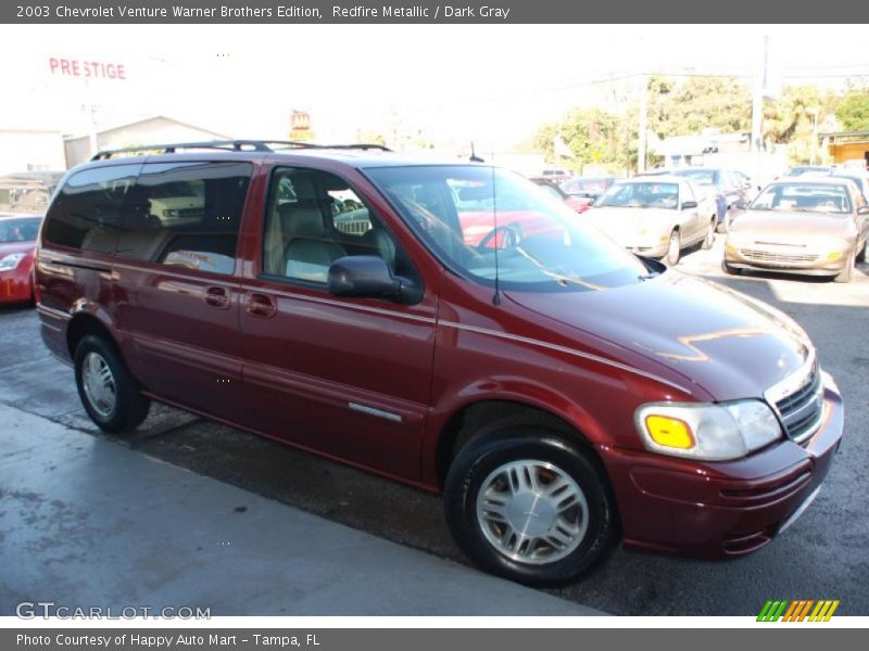 Redfire Metallic / Dark Gray 2003 Chevrolet Venture Warner Brothers Edition