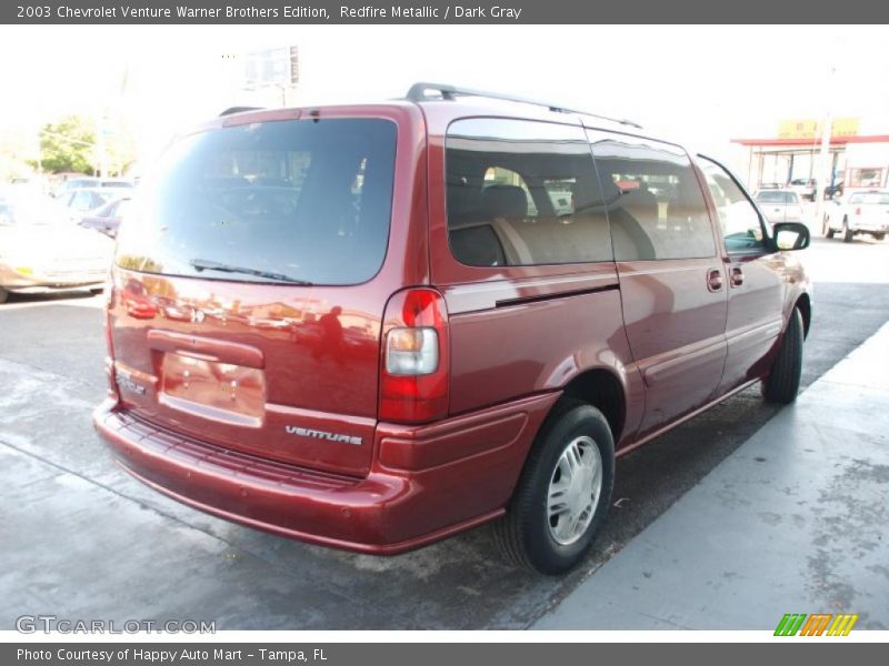Redfire Metallic / Dark Gray 2003 Chevrolet Venture Warner Brothers Edition