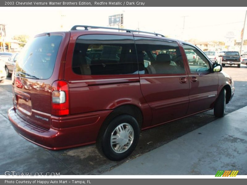 Redfire Metallic / Dark Gray 2003 Chevrolet Venture Warner Brothers Edition