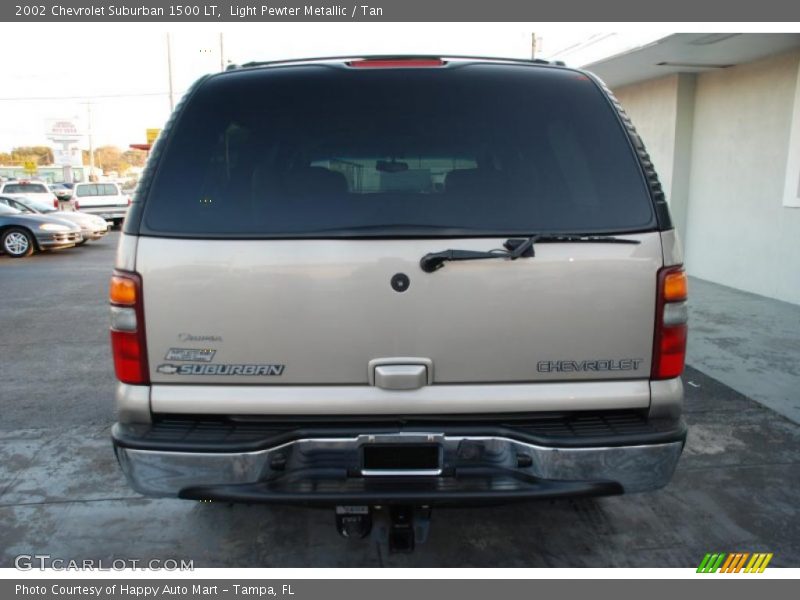 Light Pewter Metallic / Tan 2002 Chevrolet Suburban 1500 LT