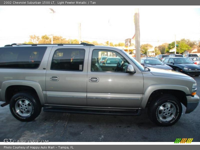 Light Pewter Metallic / Tan 2002 Chevrolet Suburban 1500 LT
