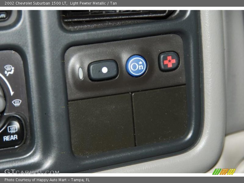 Light Pewter Metallic / Tan 2002 Chevrolet Suburban 1500 LT