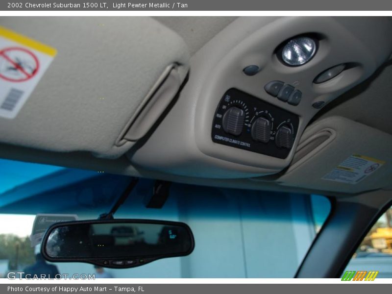 Light Pewter Metallic / Tan 2002 Chevrolet Suburban 1500 LT