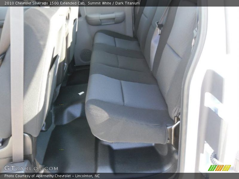 Summit White / Dark Titanium 2010 Chevrolet Silverado 1500 Extended Cab