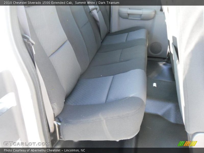 Summit White / Dark Titanium 2010 Chevrolet Silverado 1500 Extended Cab