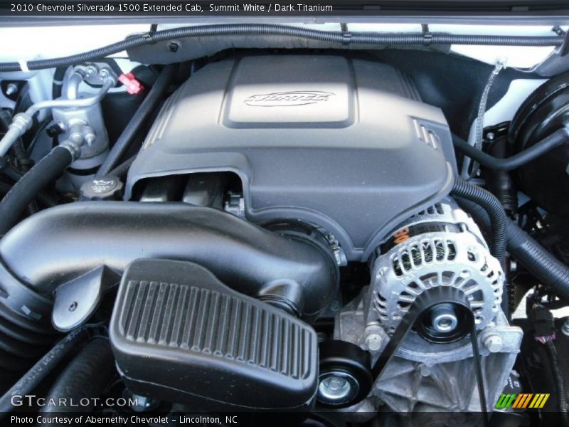 Summit White / Dark Titanium 2010 Chevrolet Silverado 1500 Extended Cab