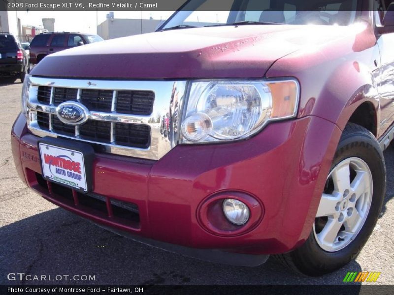 Redfire Metallic / Camel 2008 Ford Escape XLT V6