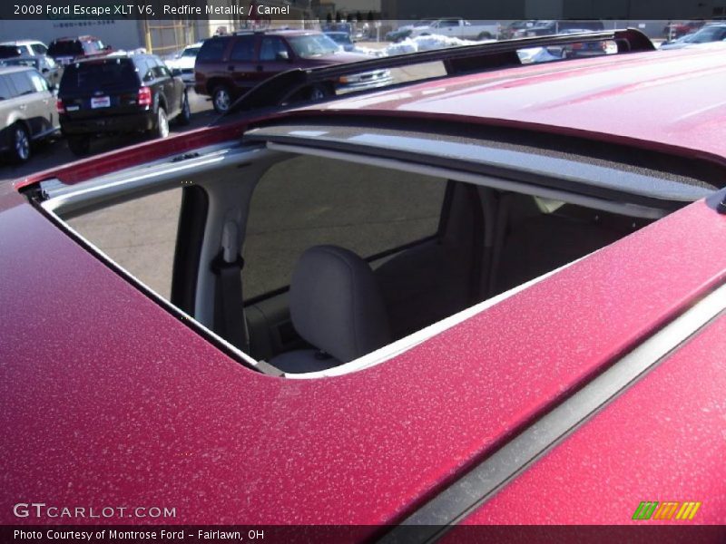 Redfire Metallic / Camel 2008 Ford Escape XLT V6