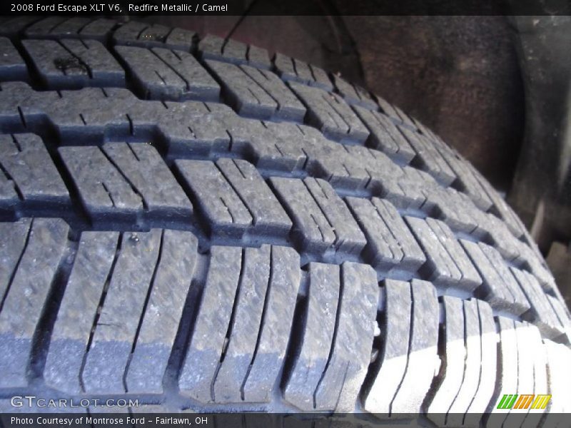 Redfire Metallic / Camel 2008 Ford Escape XLT V6
