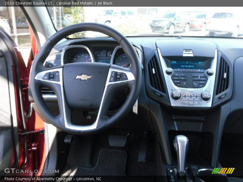 Cardinal Red Metallic / Jet Black 2010 Chevrolet Equinox LT