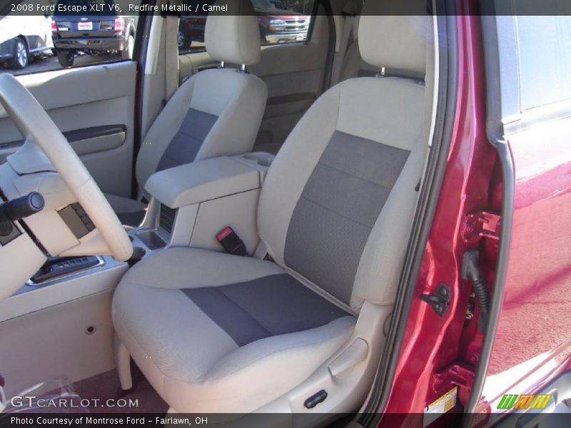 Redfire Metallic / Camel 2008 Ford Escape XLT V6