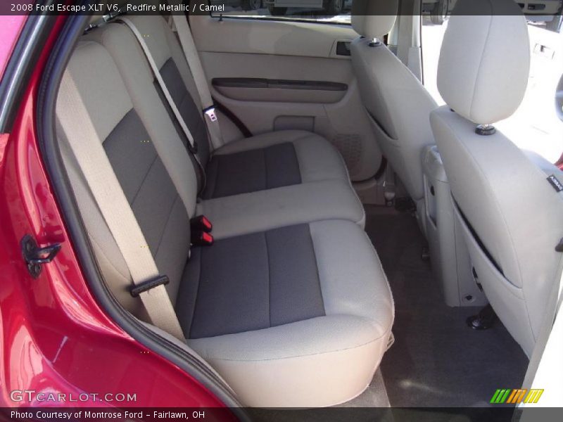 Redfire Metallic / Camel 2008 Ford Escape XLT V6