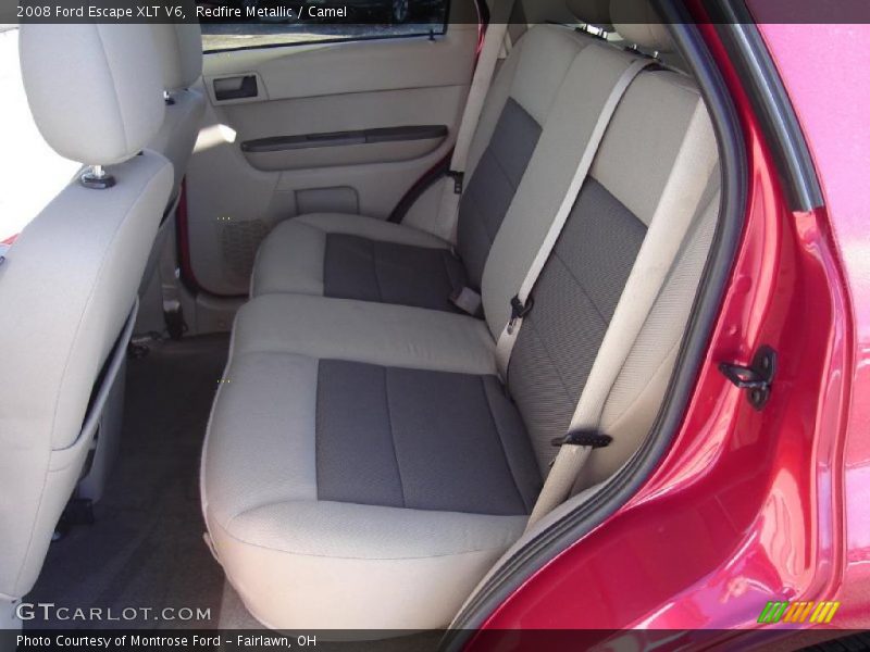 Redfire Metallic / Camel 2008 Ford Escape XLT V6